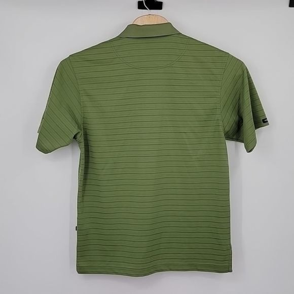 Straight Down Performance Men's Large Green Golf Polo Shirt Litchfield CC - Picture 7 of 7